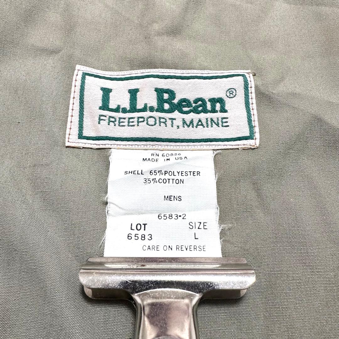 80s L.L.Bean エルエルビーン フィッシングベスト フィールドベスト