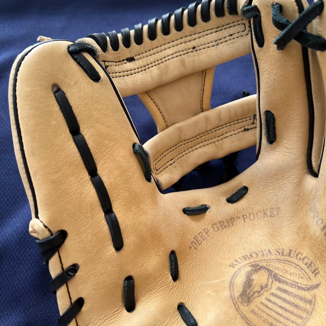 Slugger 軟式用野球グローブ ベージュ 久保田スラッガースペシャルオーダー