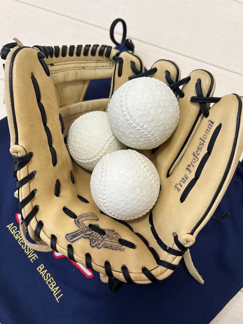 Slugger 軟式用野球グローブ ベージュ 久保田スラッガースペシャルオーダー