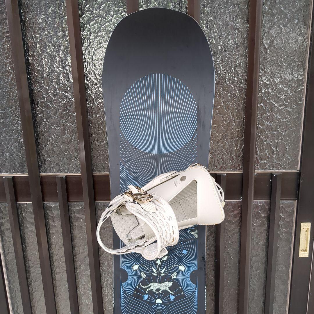 2022-2023モデルスノーボード144cm バインディング付