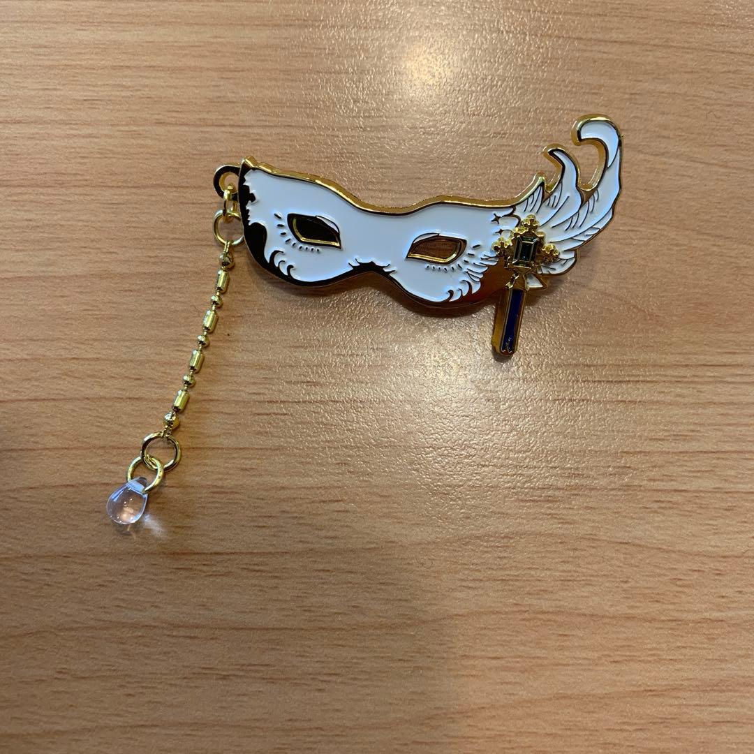 KAITO マスクブローチ 初音ミクシンフォニー2021 -KAITO15th