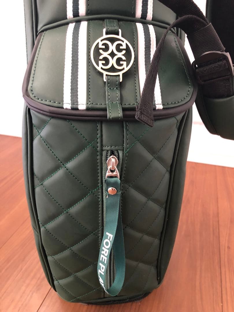 ☆再値下げ☆　美品ジーフォアデイトナキャディーバッグ　グリーン　G/FORE