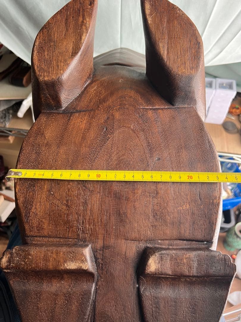 木製カエル 5.1KG 特大サイズ