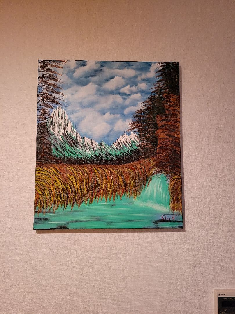 絵画 Spring in the valley