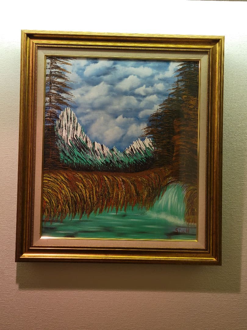 絵画 Spring in the valley