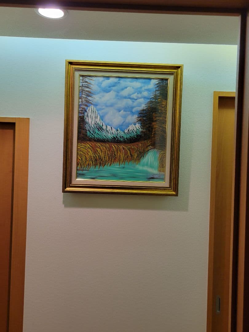 絵画 Spring in the valley