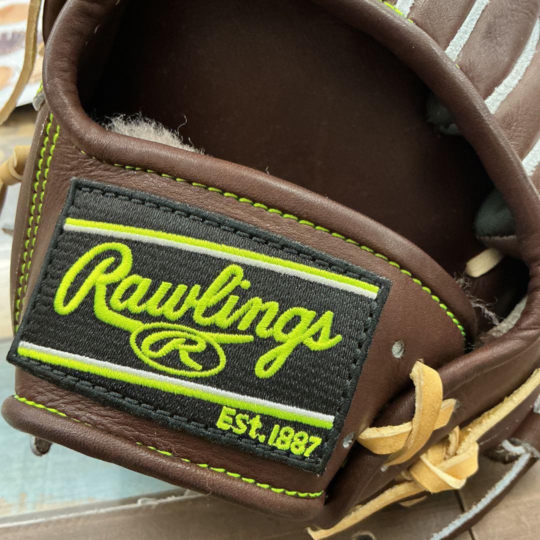ローリングス硬式外野手グローブ　左用　湯もみ型付けサービス