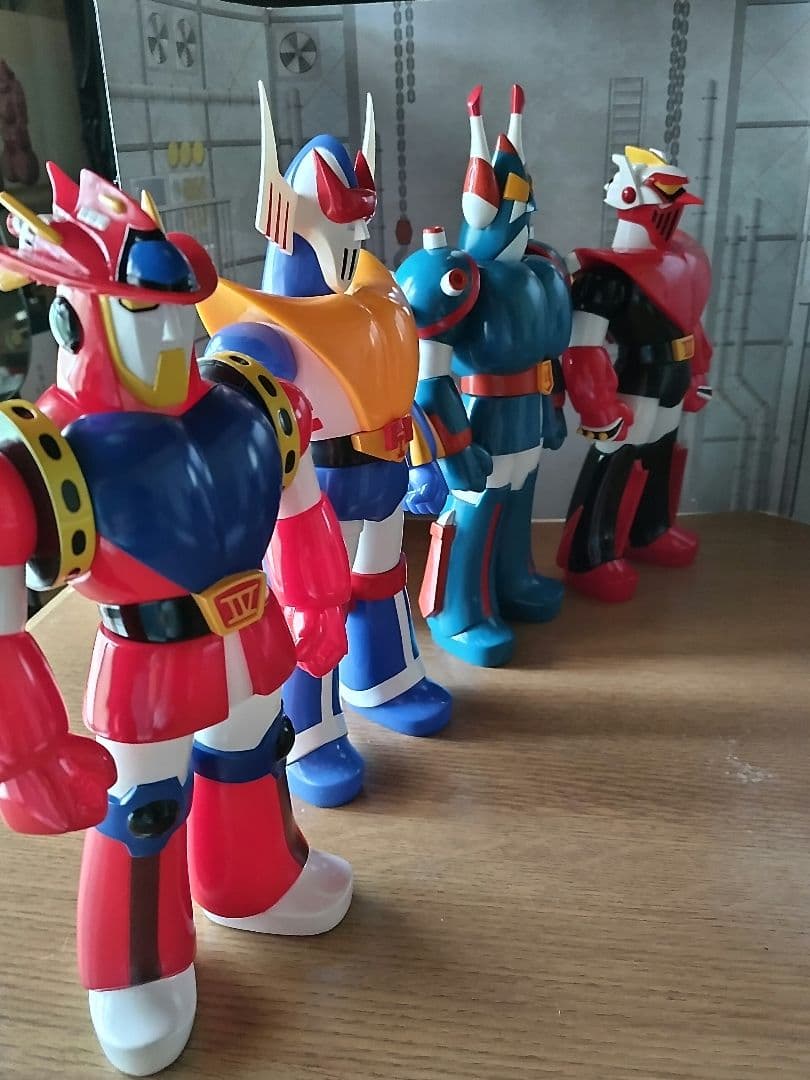 超レア！メディコム　ソフビ　ブロッカー軍団IVマシーンブラスター４体セット