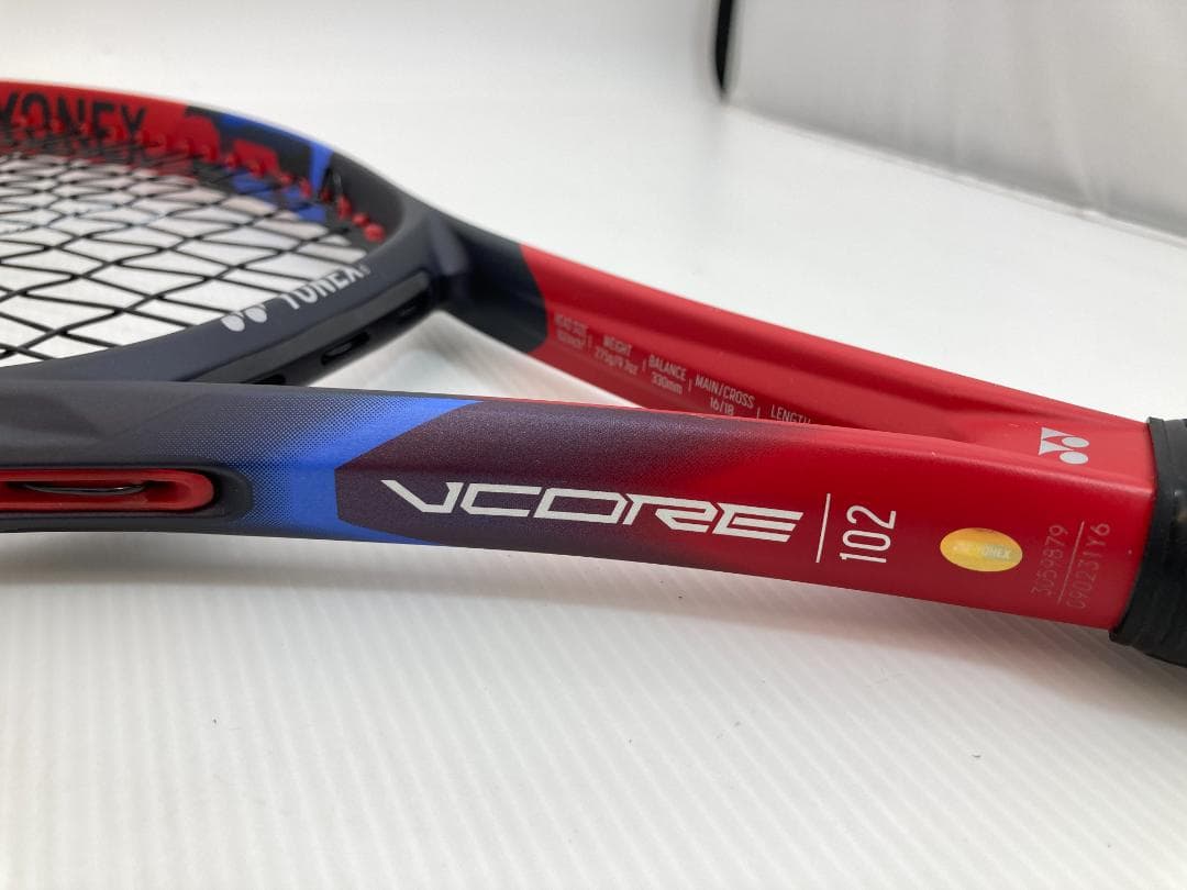 YONEX Vコア102 VCORE テニスラケット レッド G1