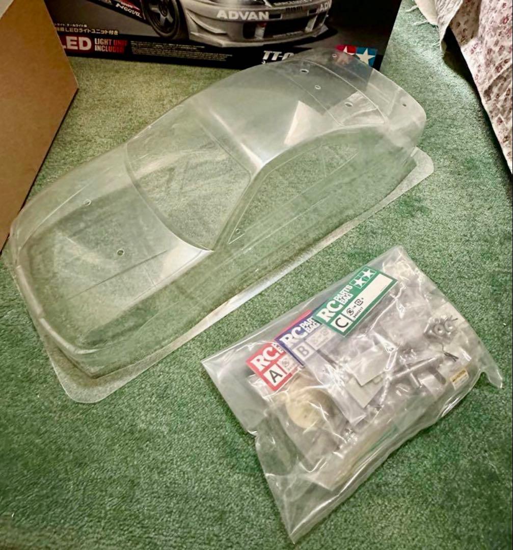 値下げ中●タミヤ★ニスモCOPPERMIXシルビア TT-01 LEDライト付