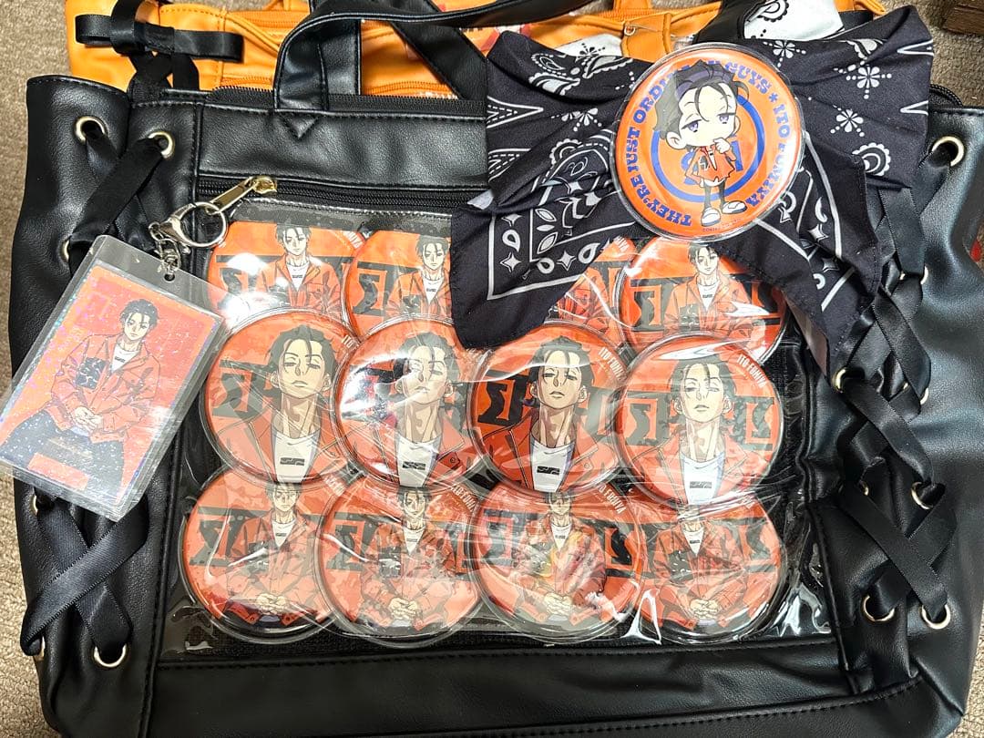 【カリスマ】 伊藤ふみや 痛バッグ (WEGO S＆Lサイズ) 4点セット