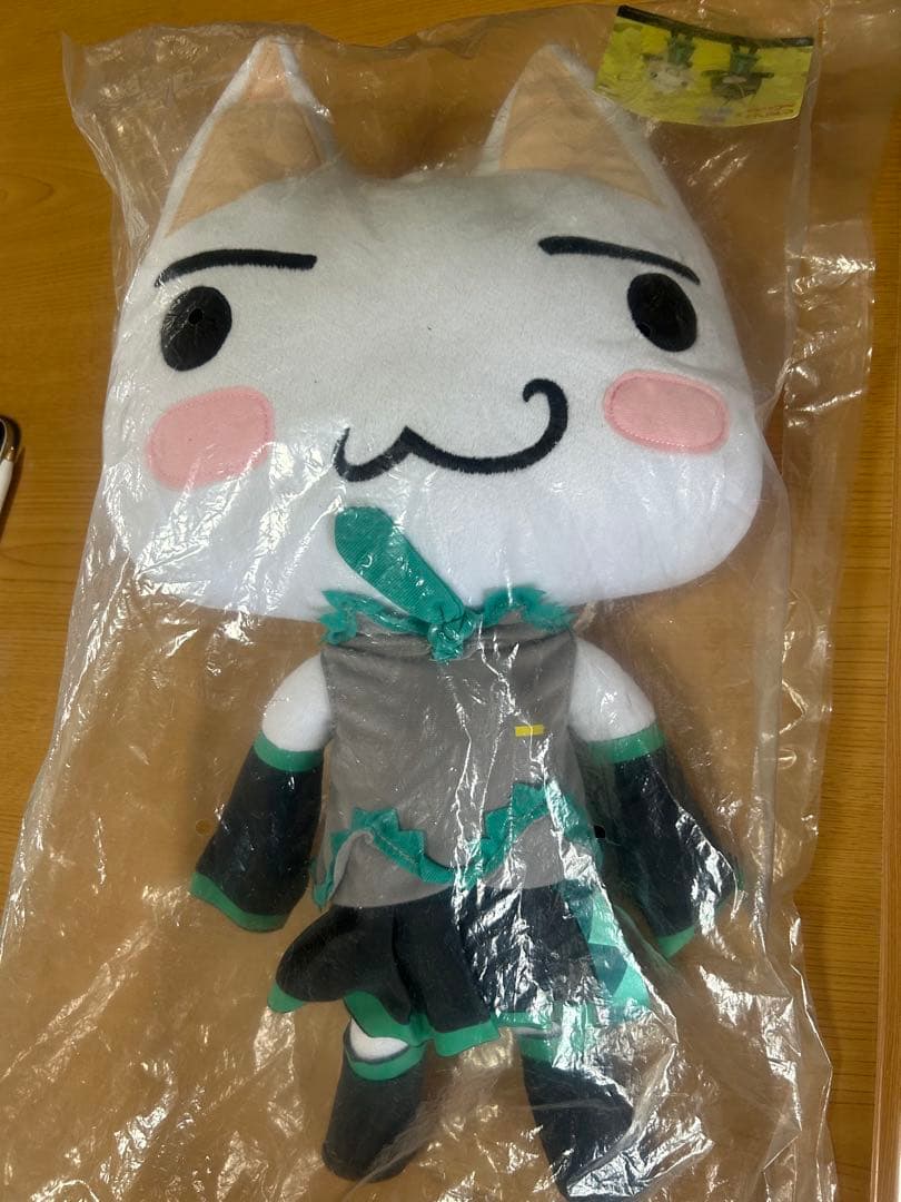 【トロ】どこでもいっしょ 初音ミク ver. サイズXL ビッグぬいぐるみ