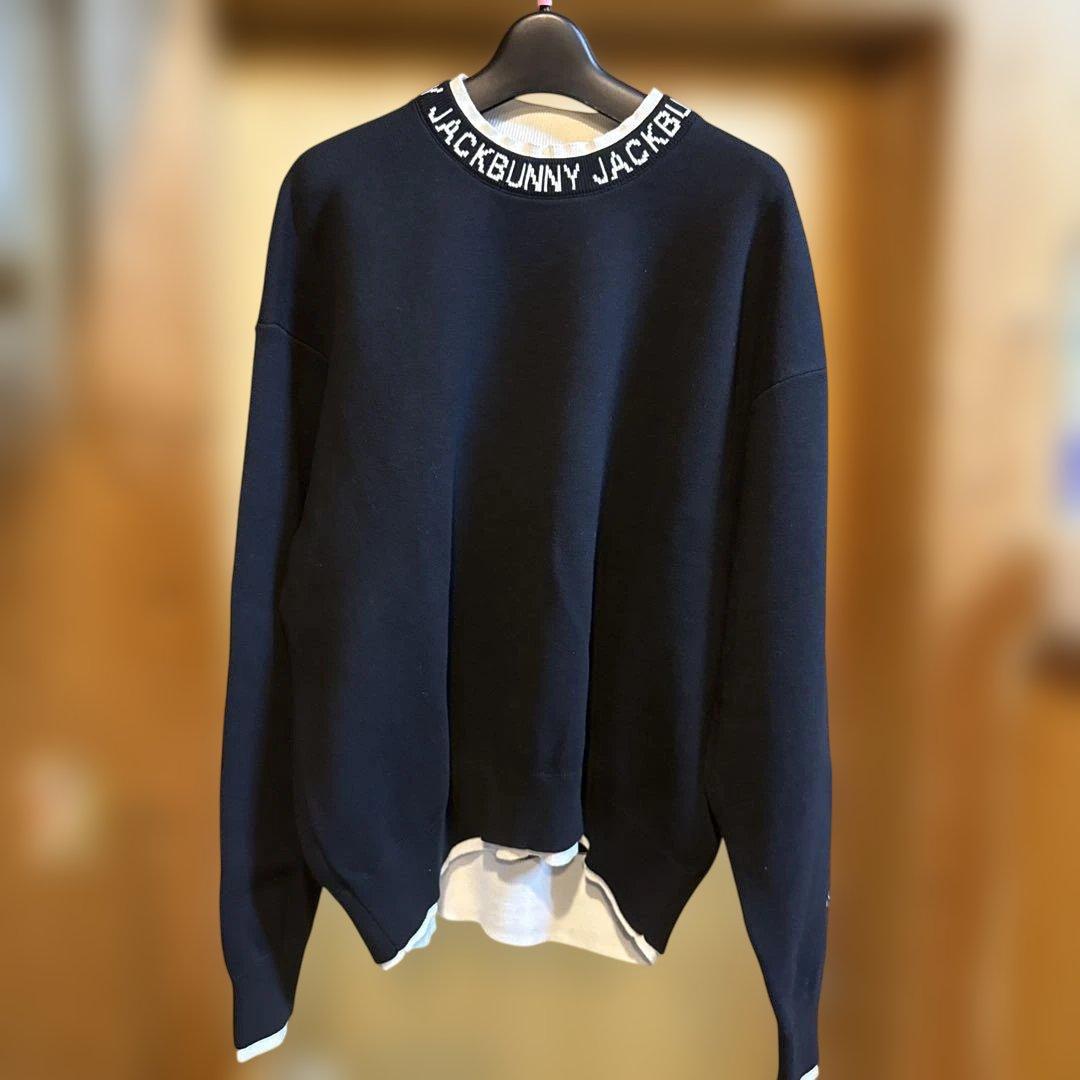 未使用レディースゴルフウェア Jack Bunny!! セーター サイズ2 黒