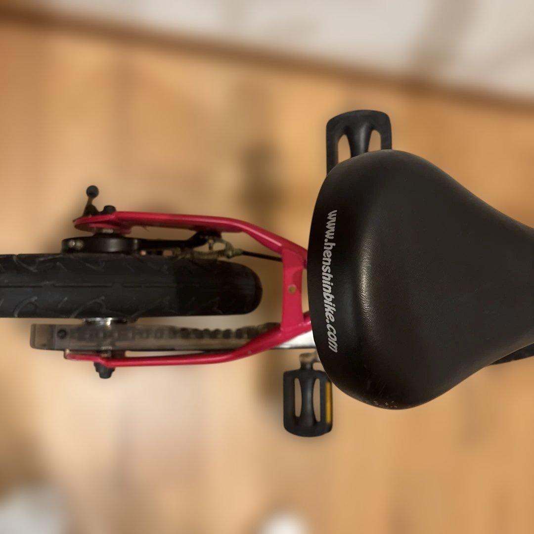 Henshin へんしんバイク　ネット限定カラー　ピンク　12インチ ヘンシン