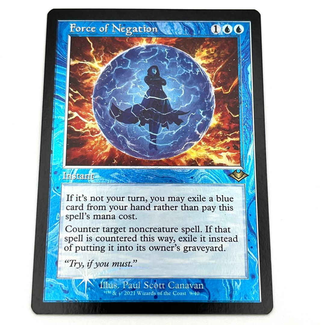 否定の力　FOIL 旧枠　英語　MTG
