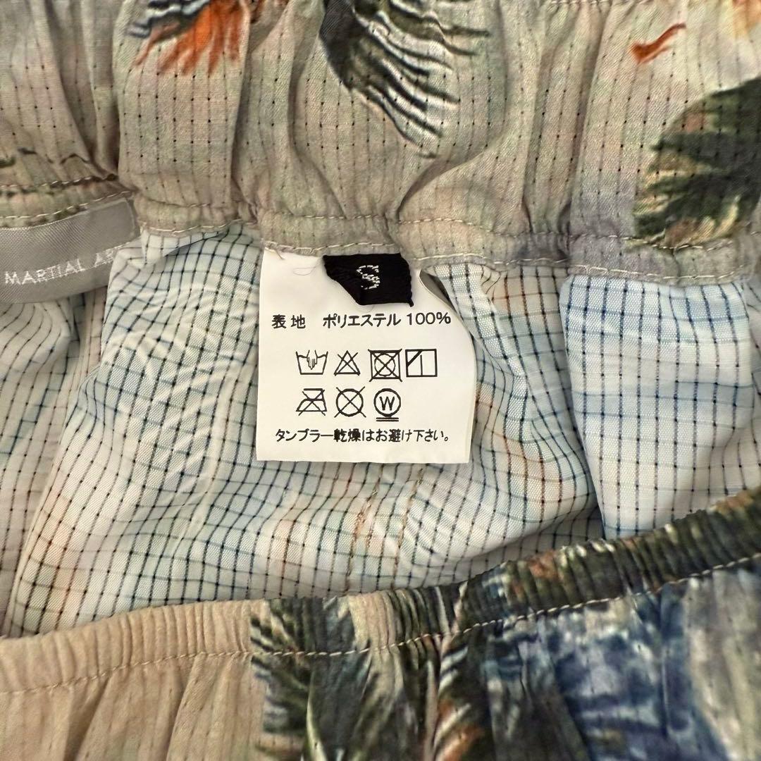 MMA ヴィンテージアロハプリント ランニングパンツ Sサイズ