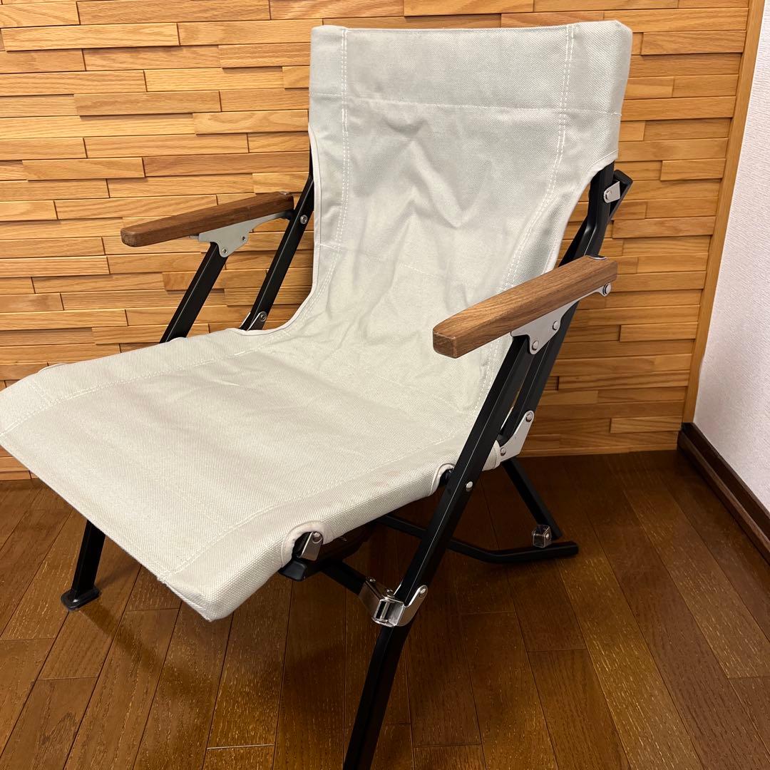  peak ローチェア ショート アイボリー①