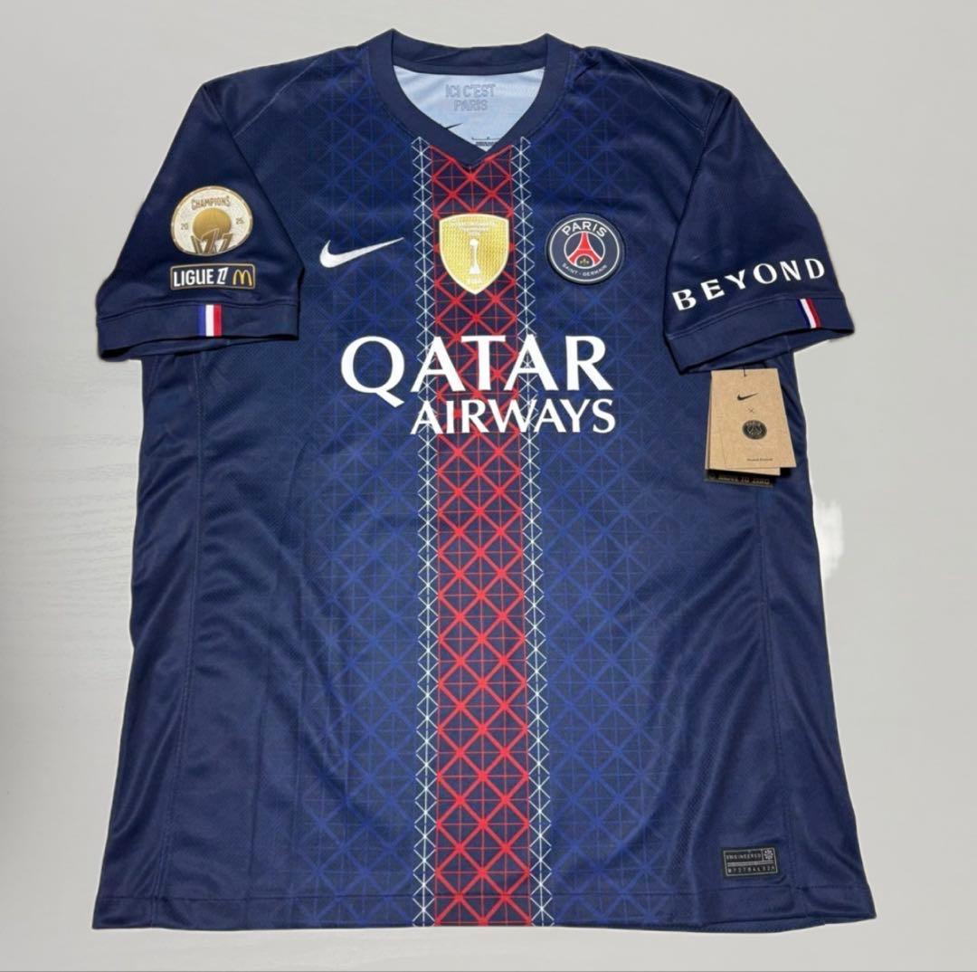 日本未対応フルマーキング　パリ公式ストア2店舗限定 デンベレ リーグ1 L