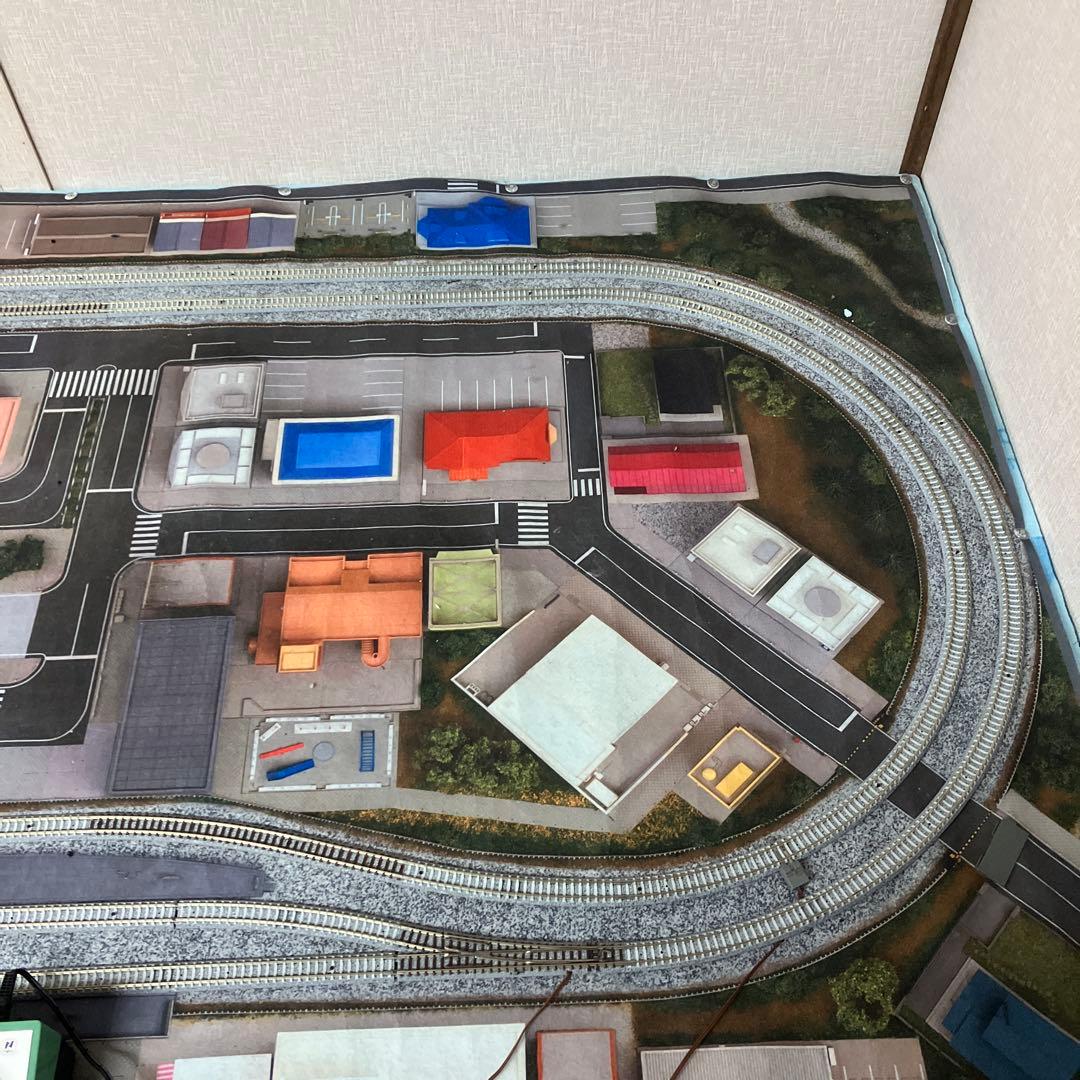 Nゲージ トミックス パノラママット複線レイアウト