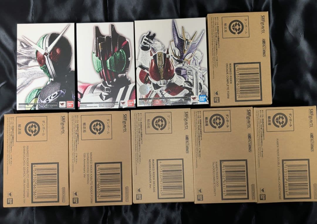 真骨彫 仮面ライダーダブル ディケイド 電王 カブト オーズ まとめ売り