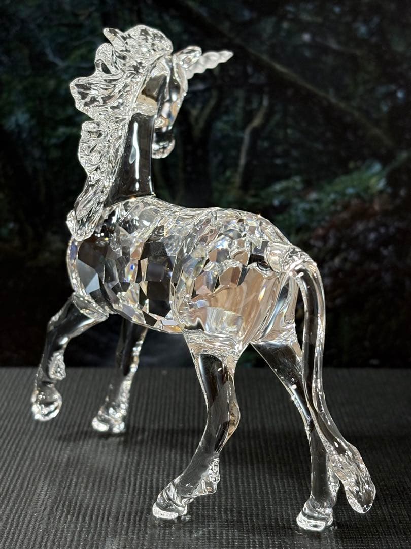 スワロフスキー【僕　凛々しいでしょ？】ユニコーン