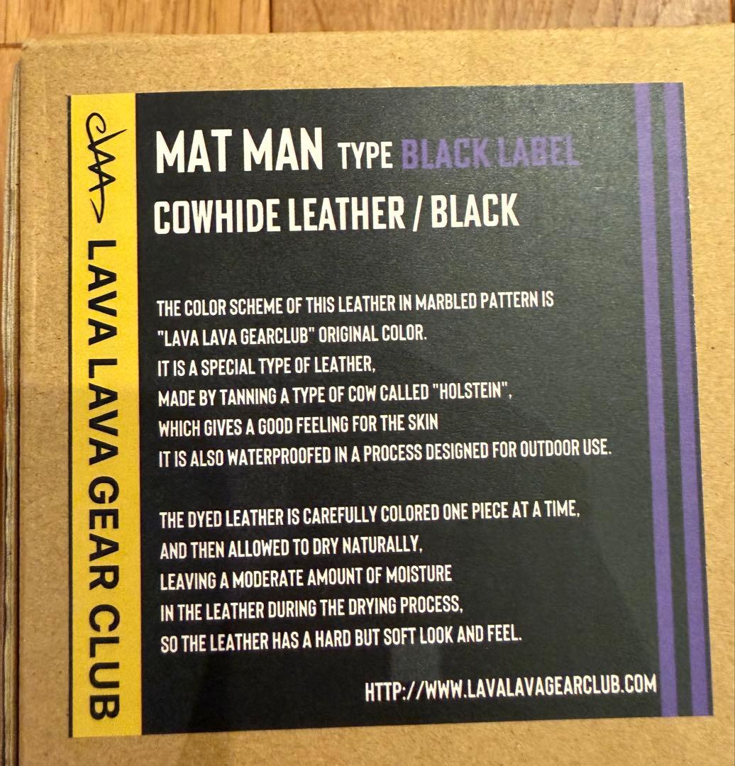 MATMAN TYPE BLACKLABEL マットマン