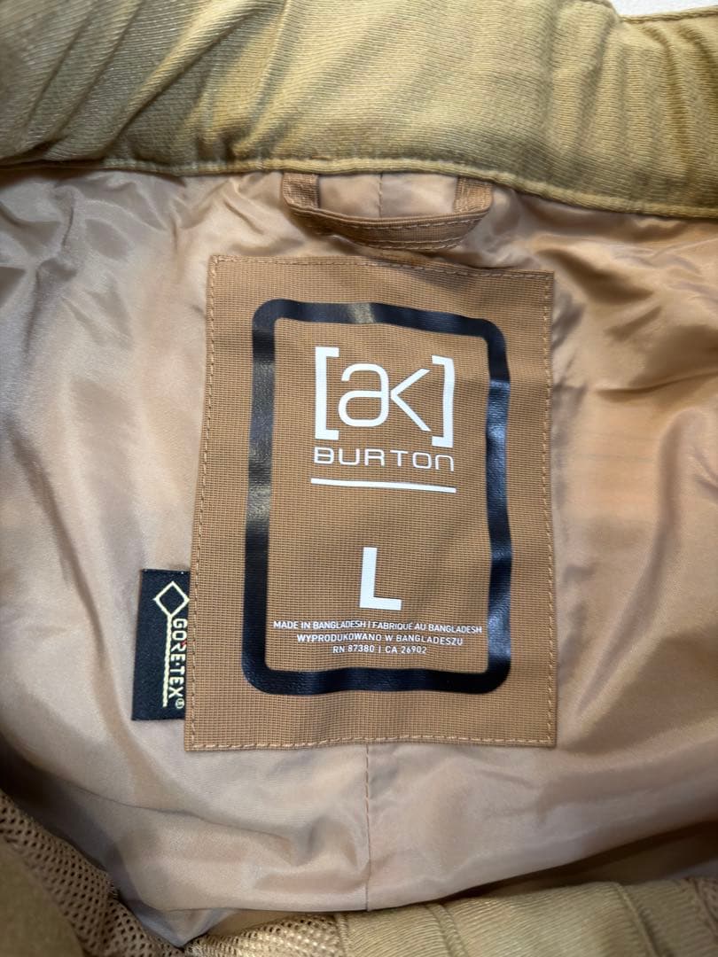 BURTON ak スノーボード ウェア　パンツ　Lサイズ　スキー　ゴアテックス
