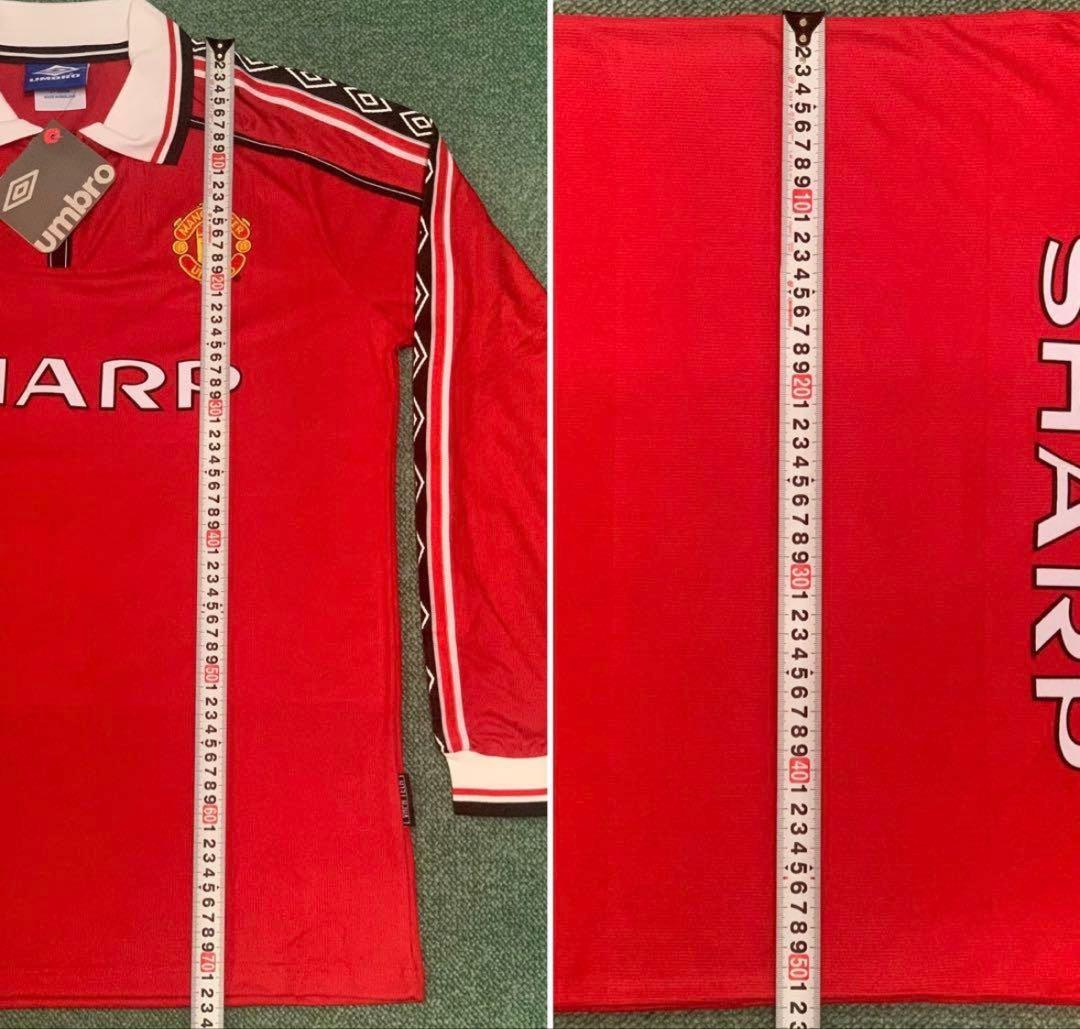 マンチェスターＵ ユニフォーム 長袖 ベッカム Ｌサイズ