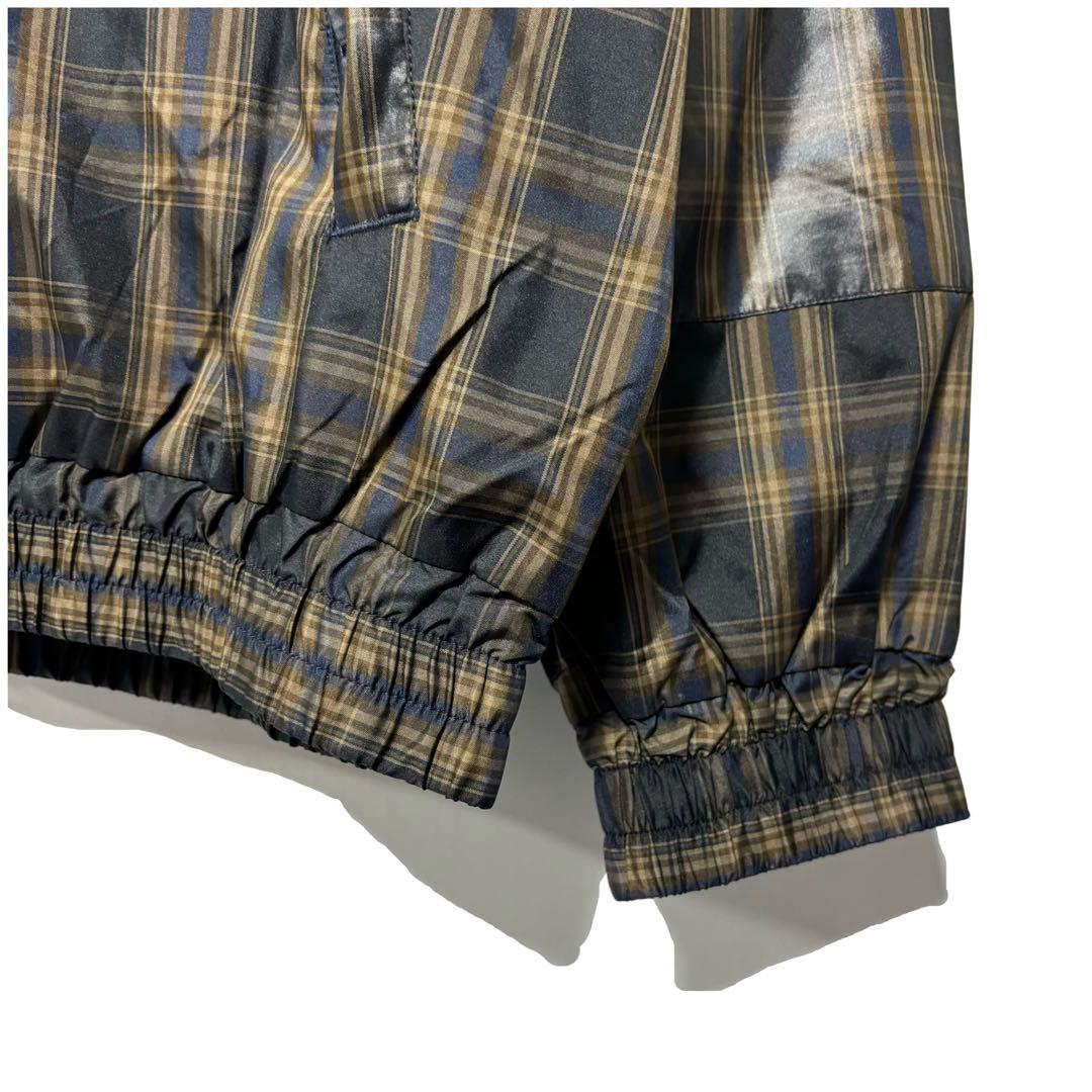 ラッセルノ ゴルフ 族虎 チェック ジップアップ ブルゾン ネイビー XL 6