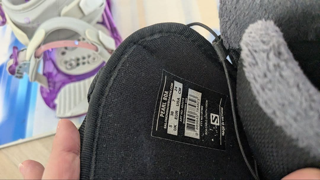 スノーボードとブーツのセット(スノボセット)