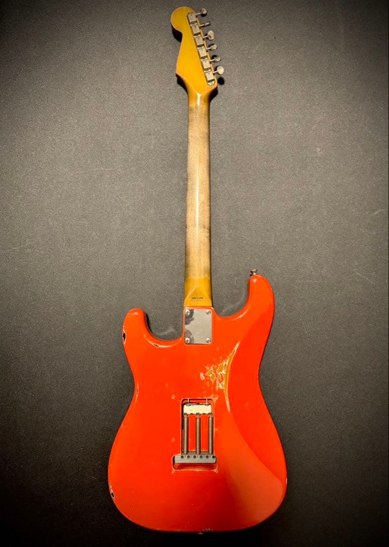 Fender ST62 -TX マルチレイヤー　レリック　リフレット　ラッカー