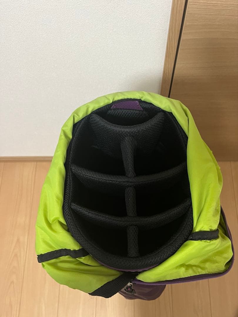 ONOFF パープル キャディバッグ