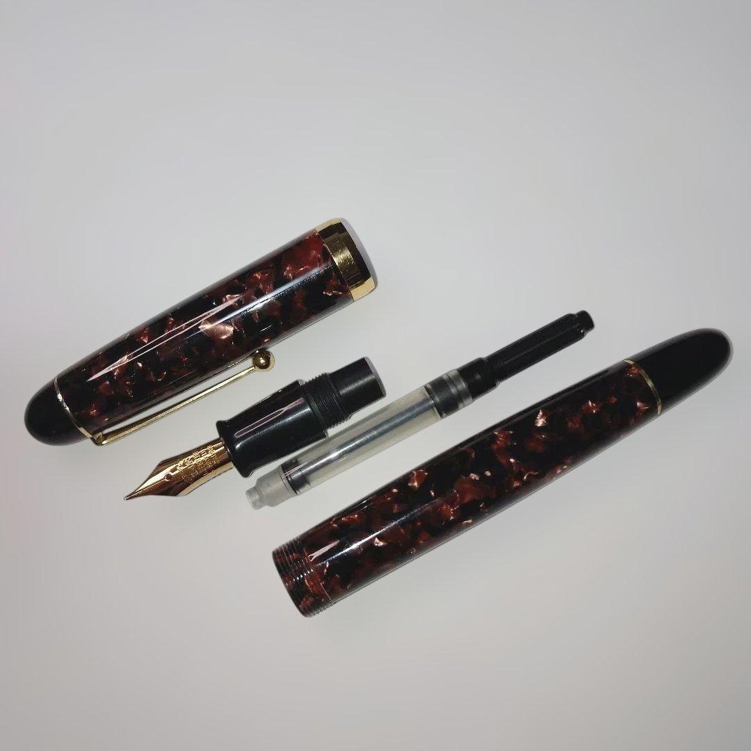 【加藤製作所】セルロイド 万年筆 2500シリーズ マーブル