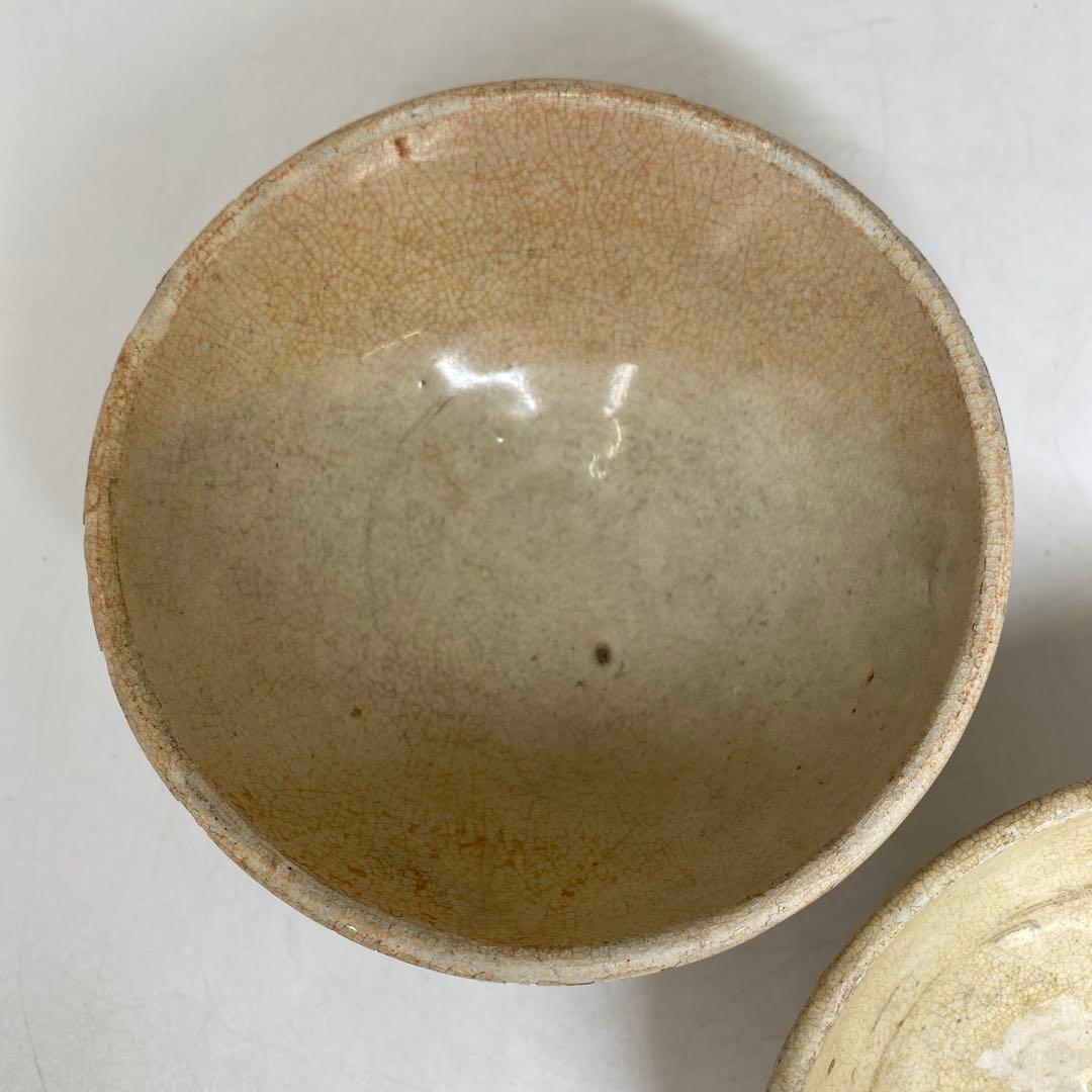 古代　中国　鉢2点　幅約14.1/14.5㎝　東さ7-0616②