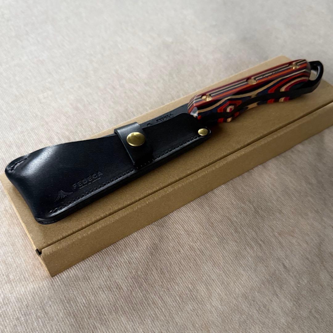 新品 FEDECA 鍛造バトニング 鉈 マルチカラー フェデカ ナタ