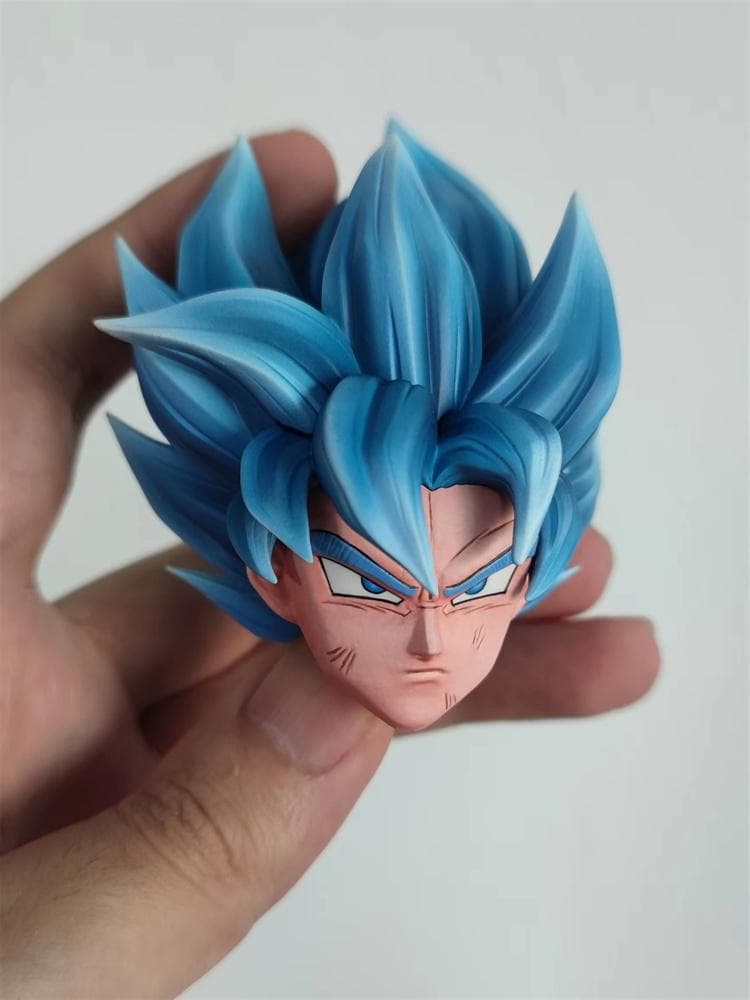 新品未開封『ドラコンボール』超サイヤ人ゴッドSS界王拳ガレージキット スタチュー