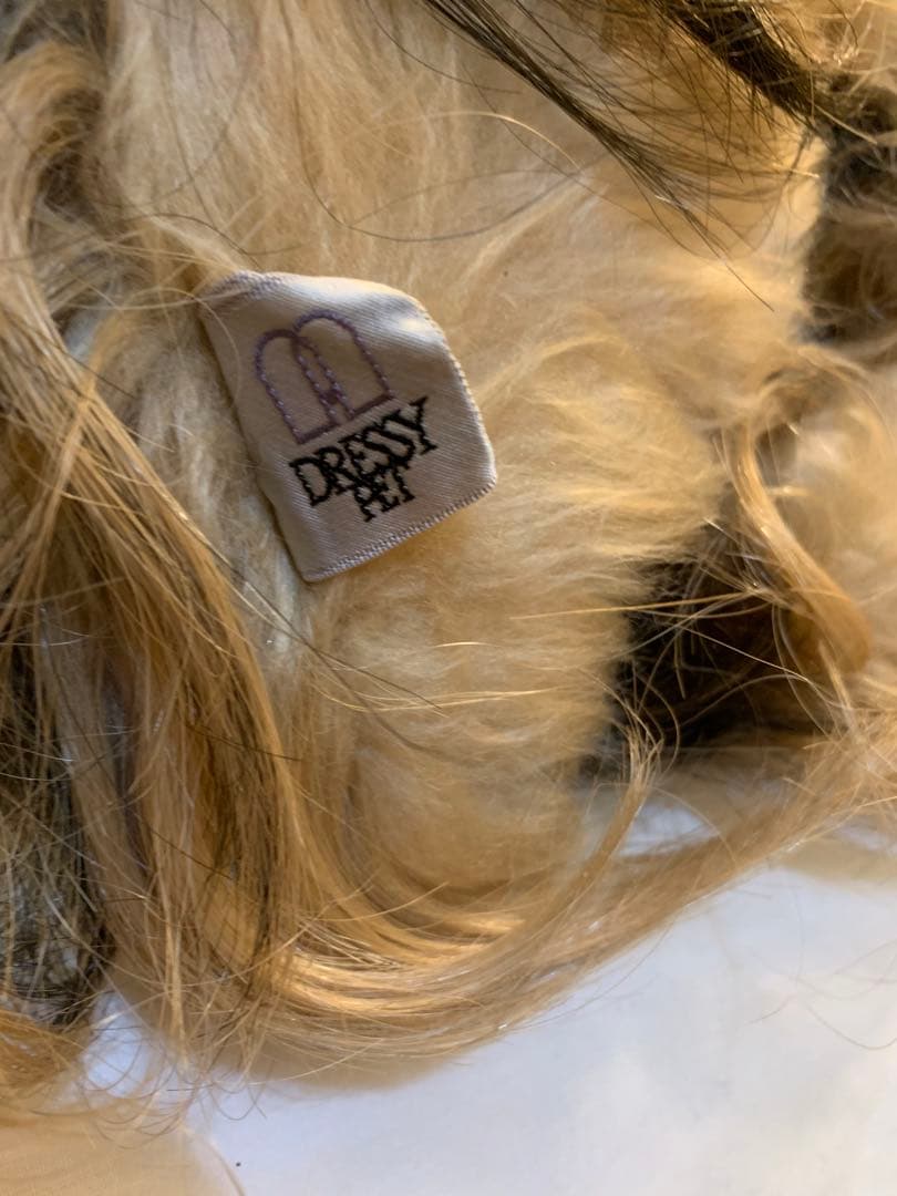 【ドレッシー　ペット】ヨークシャーテリア ぬいぐるみ　日本製　昭和レトロ