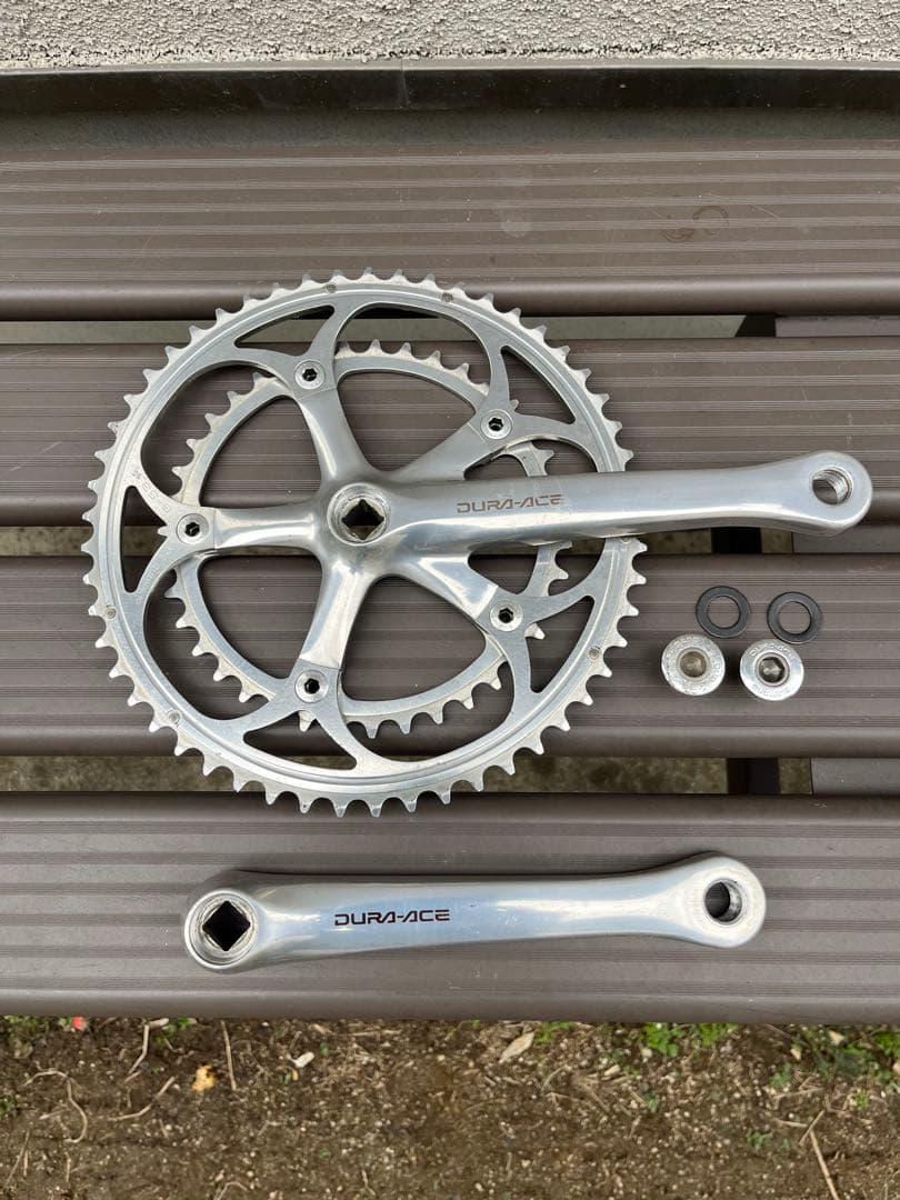 SHIMANOシマノデュラエース クランクFC-7410 53-39