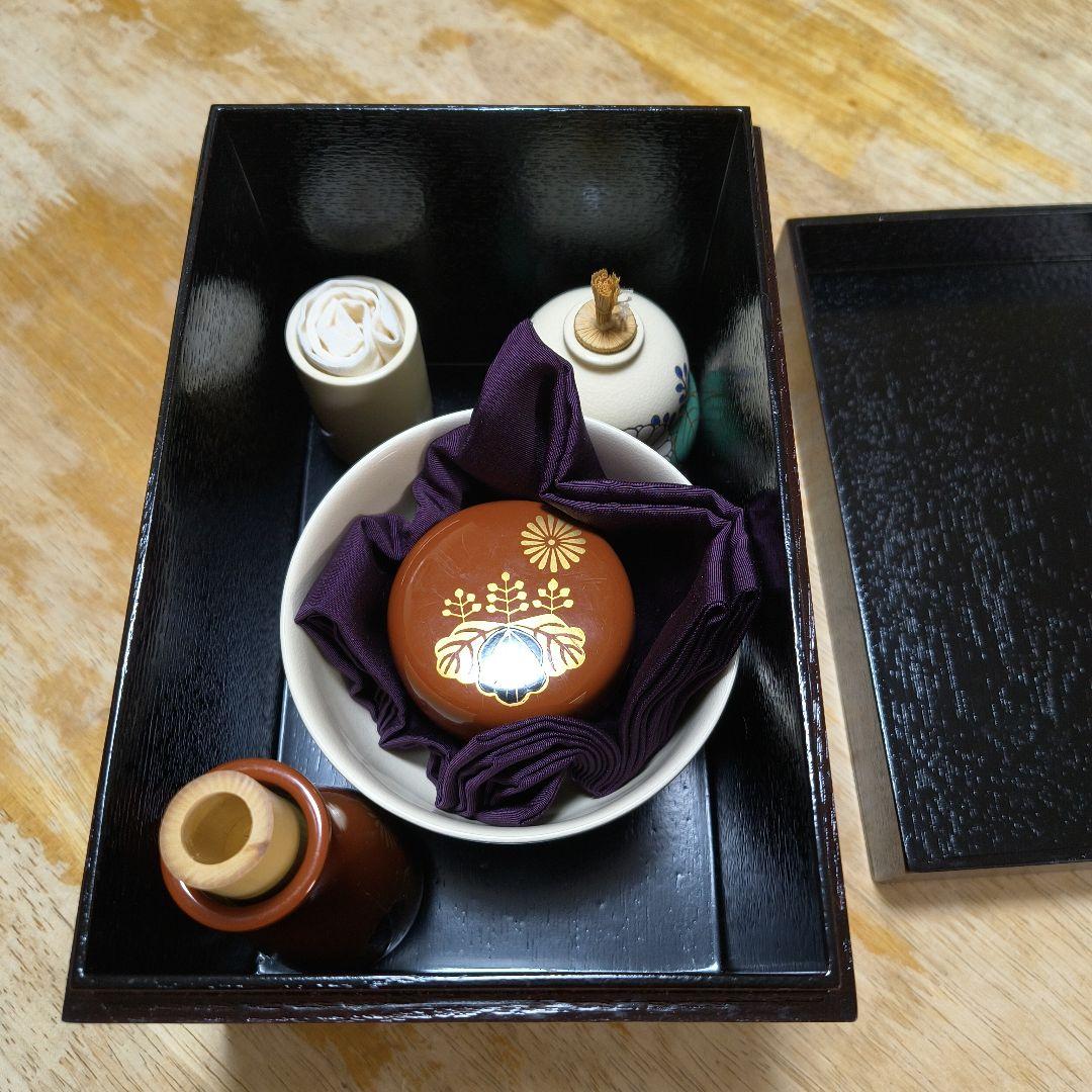 茶道具　茶箱セット