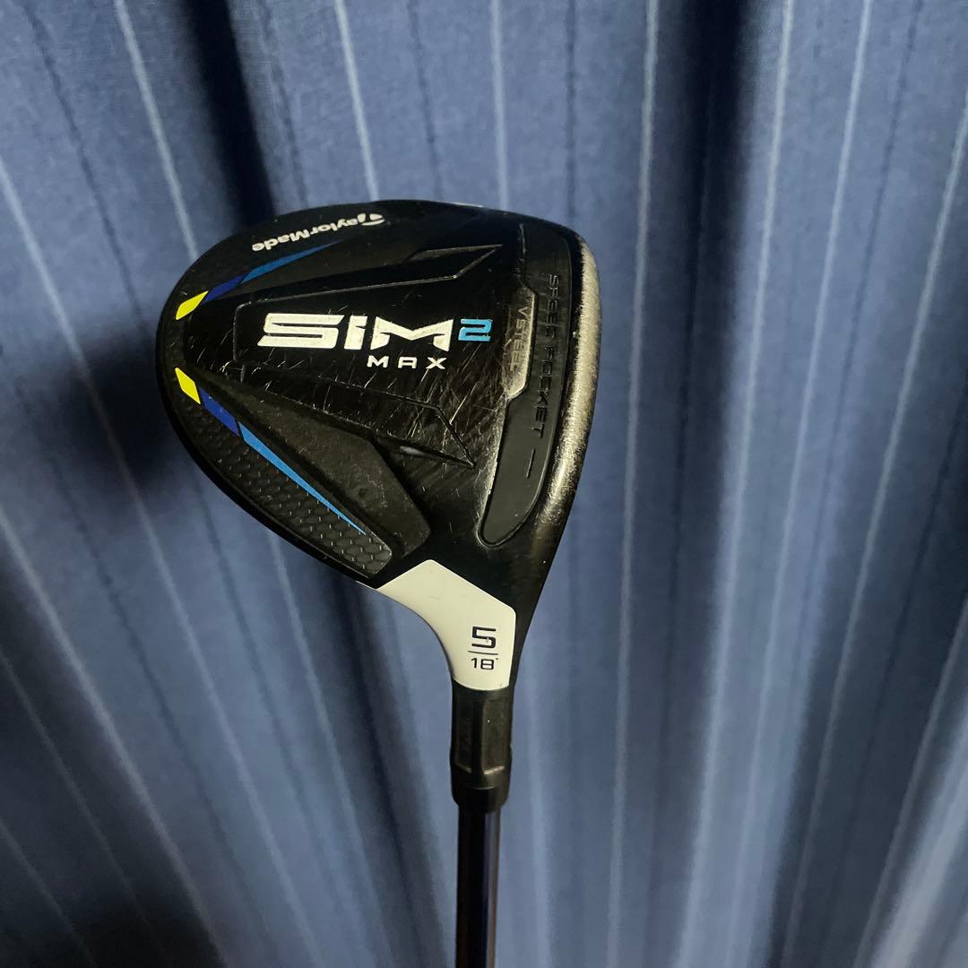 テーラーメイド　SIM2 MAX 5番ウッド