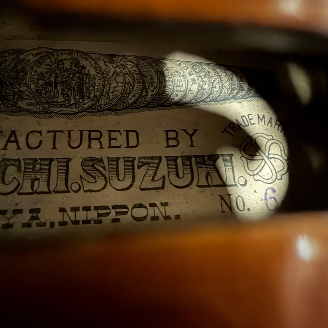 MASAKICHI SUZUKI オールド 4/4 バイオリン No.6 虎杢