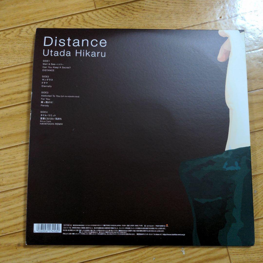 LPレコード 宇多田ヒカル Distance 限定盤 TOJT-24651