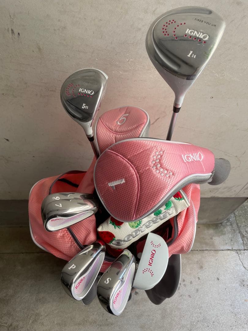 IGNIO レディース ゴルフクラブセット
