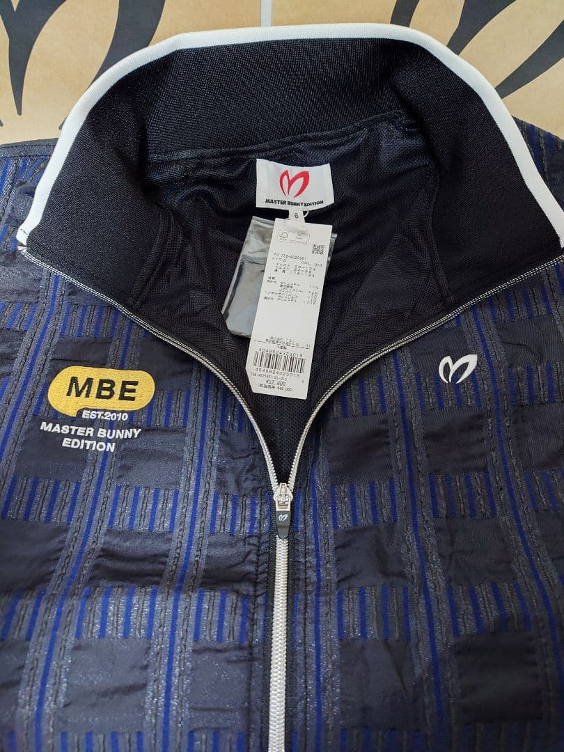 ■新品■マスターバニーエディション/プリーツチェックジャガード ブルゾン６,XL