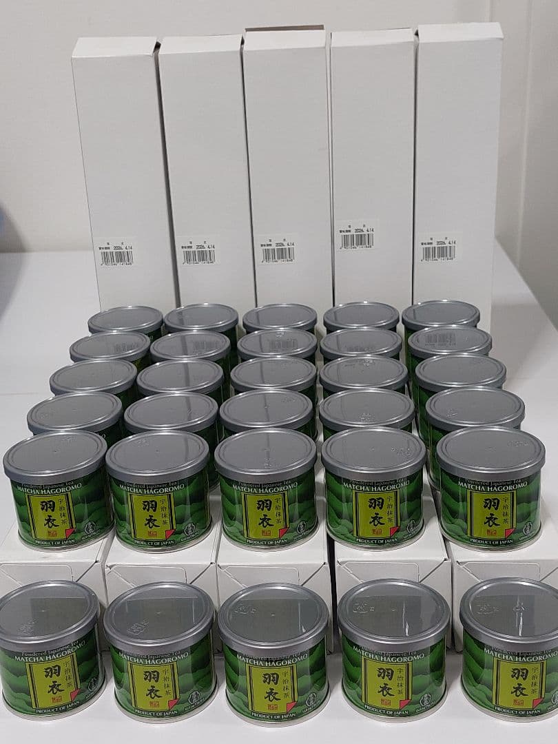 抹茶　　羽衣　20g缶❌60個