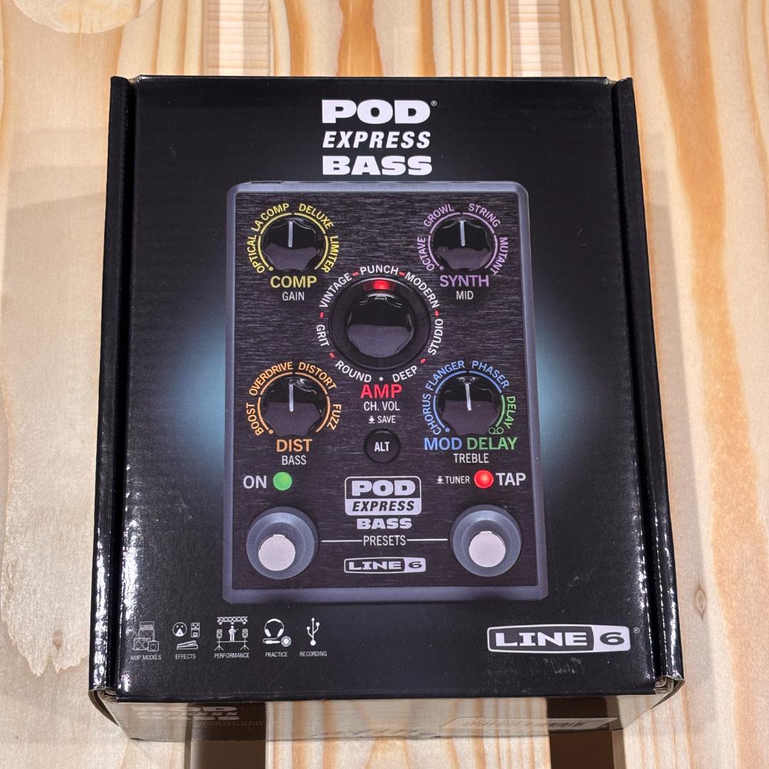 【美品】LINE6 POD EXPRESS BASS ベースマルチエフェクター