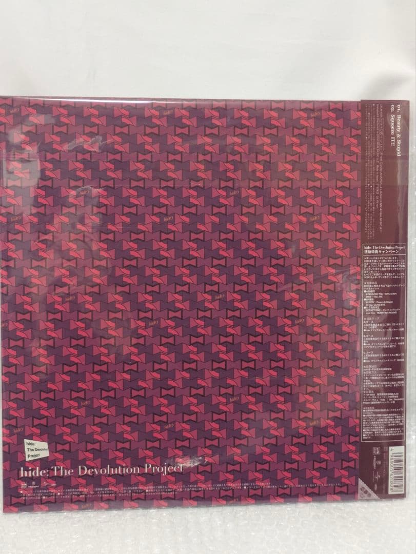 hide　Beauty&Stupid　ピクチャーレコード