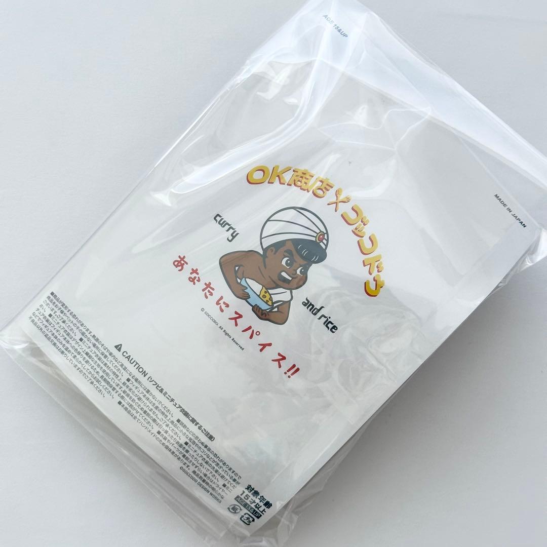 【美品】ゴッコ堂 OK商店 気合田くん 鶴ver. ソフビ sofubi