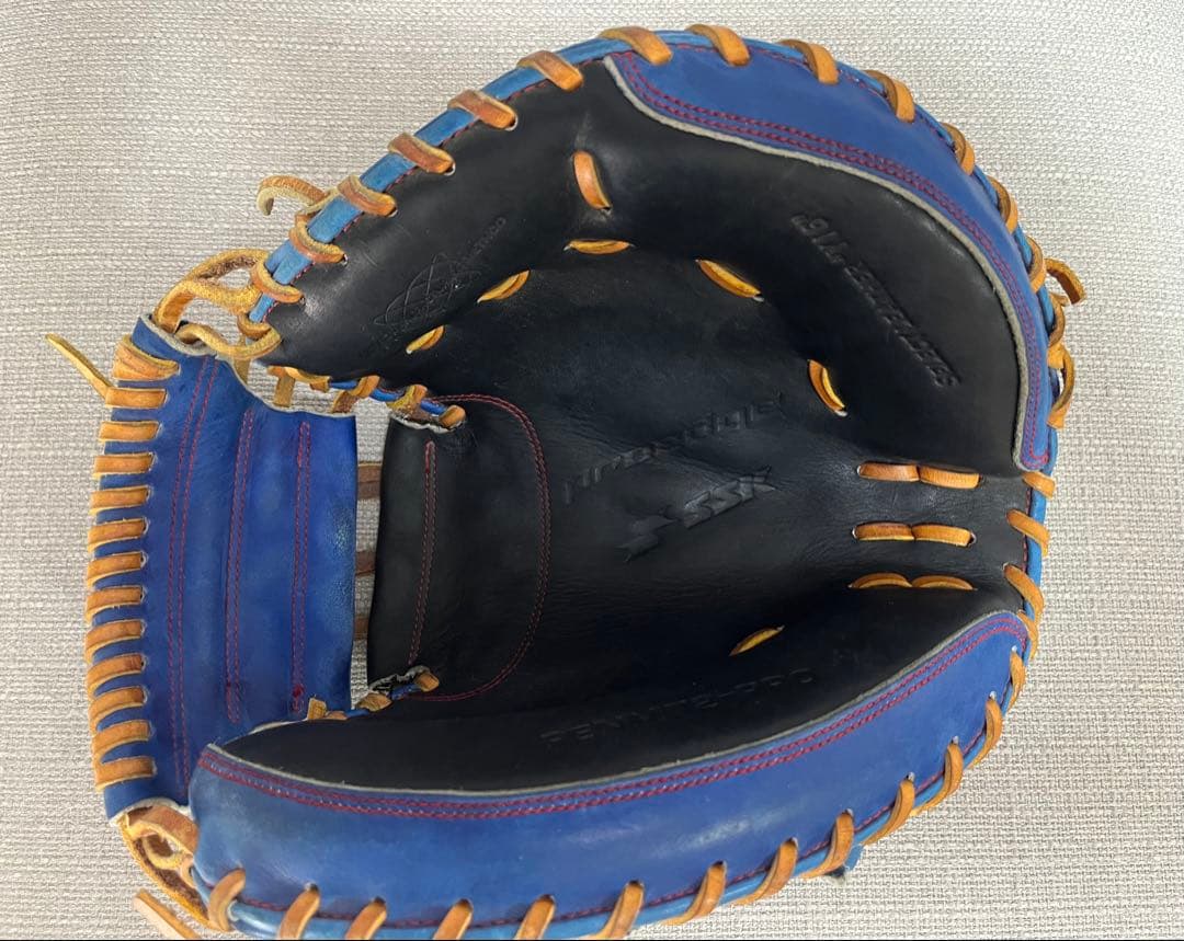 SSKプロエッジ キャッチャーミット梅野選手モデル 一般軟式用