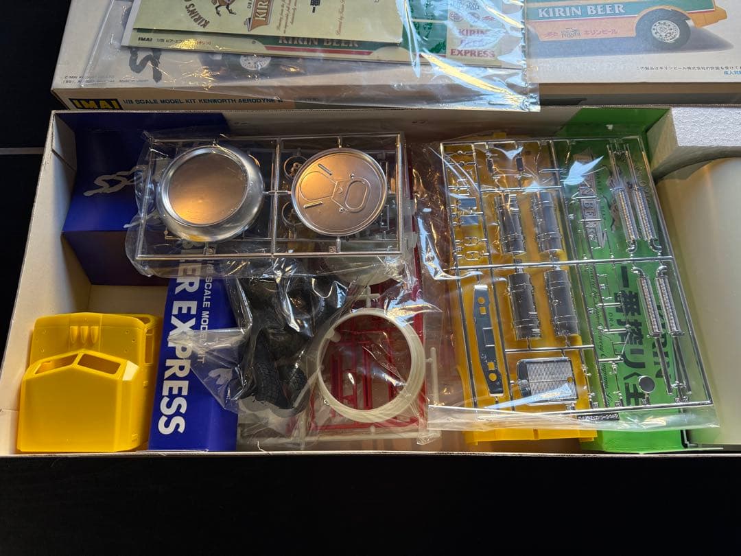 IMAI 1/28 キリンビール エクスプレス Kenworthプラモデル未組立